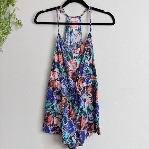(Nookie) Beach Floral Romper Jumpsuit 6 - Picture 1 of 9